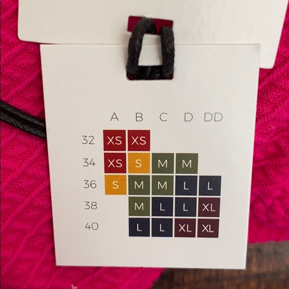 Shade & Shore Pink Bikini Top Small NWT - Picture 6 of 7